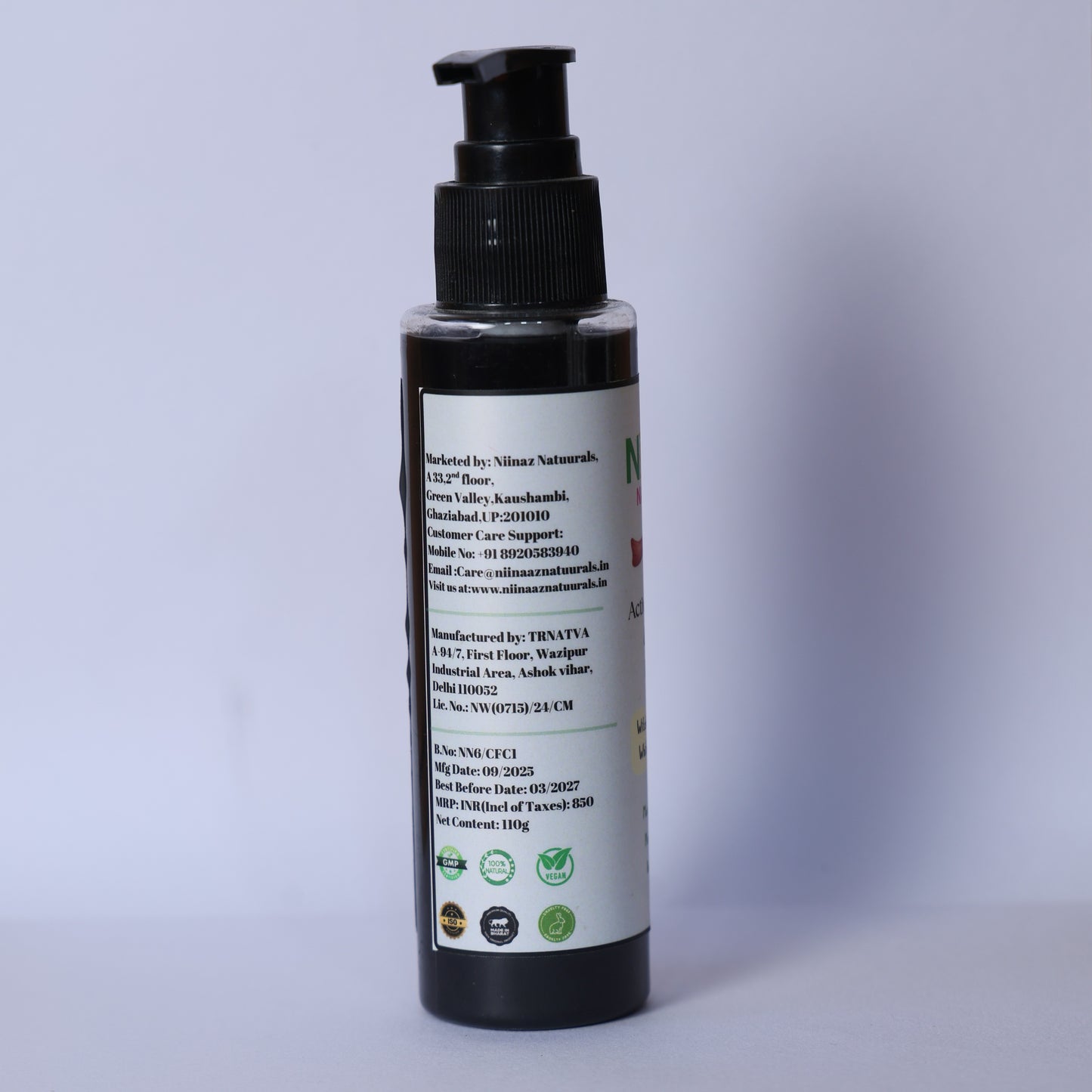 Activated Charcoal Face Wash