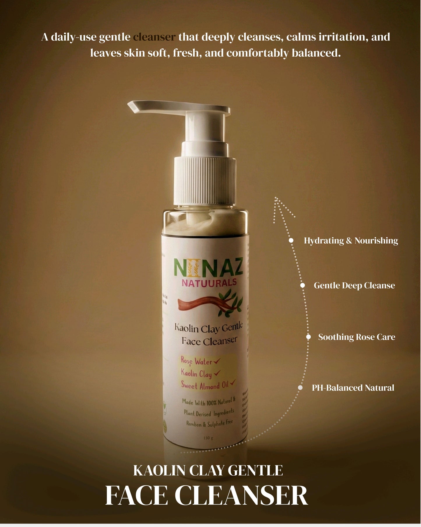 Kaolin Clay Face Wash