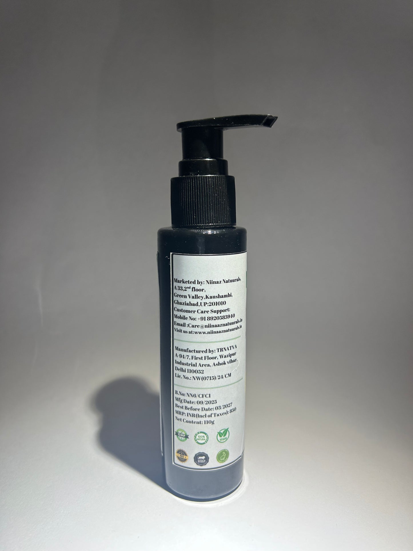 Activated Charcoal Face Wash