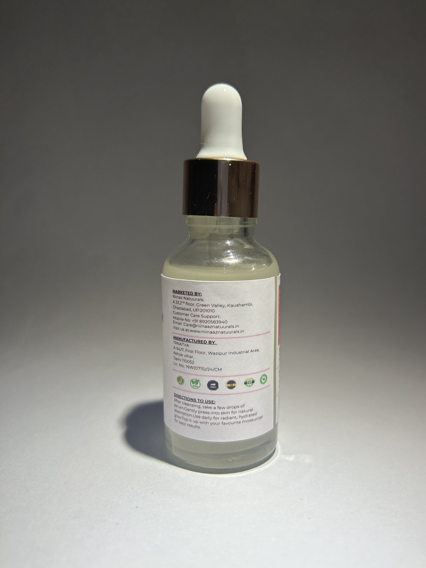 Brightening & hydrating Face Serum